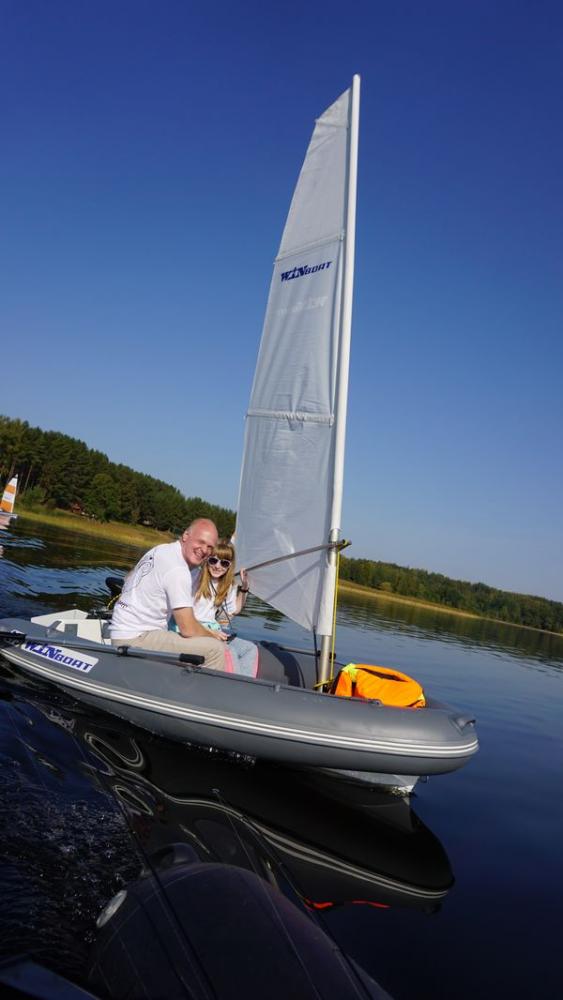Лодка складной РИБ WinBoat 275RF Sprint Sail