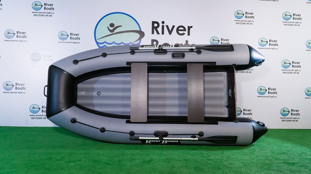 Надувная ПВХ лодка RiverBoats RB-320 НДНД